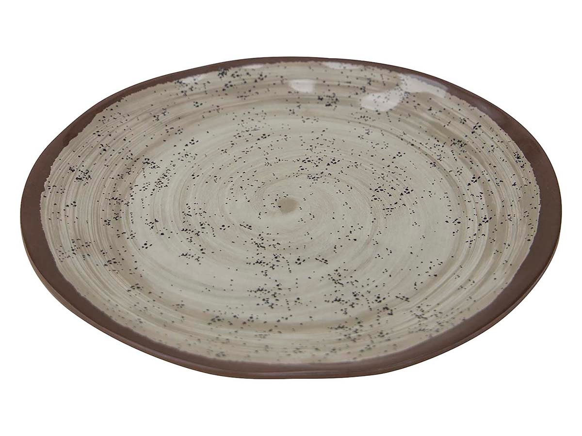 Bo-Camp Halo set van 4 melamine dinerborden - Beige