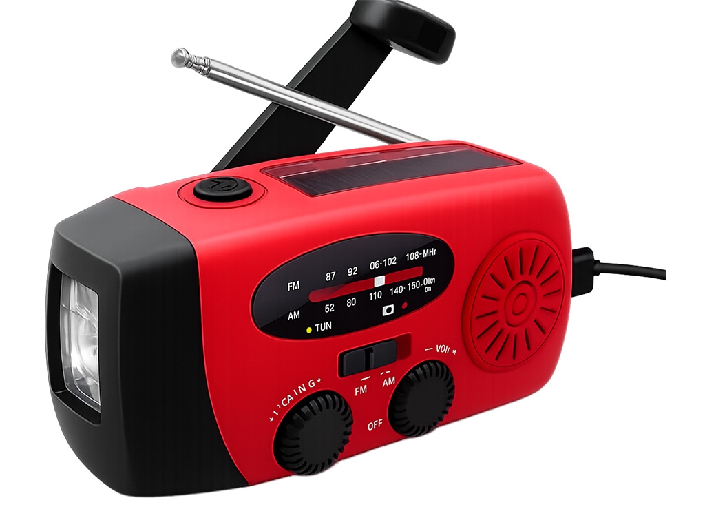 Soundlogic noodradio met zaklamp