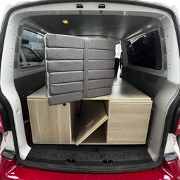 K'Foam set van 6 universele camper 8 cm vouwmatrassen
