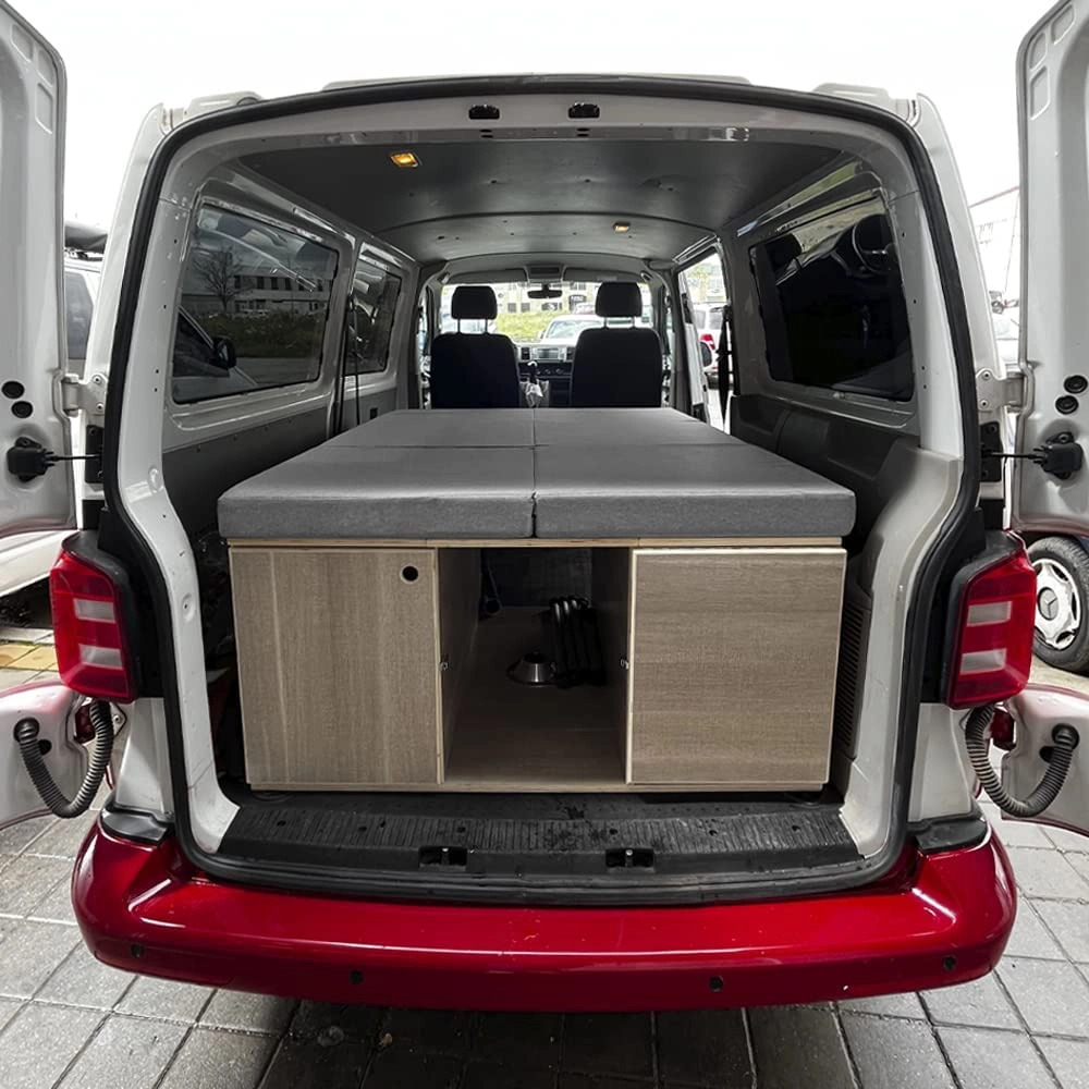 K'Foam set van 6 universele camper 8 cm vouwmatrassen