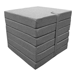 K'Foam set van 6 universele camper 8 cm vouwmatrassen
