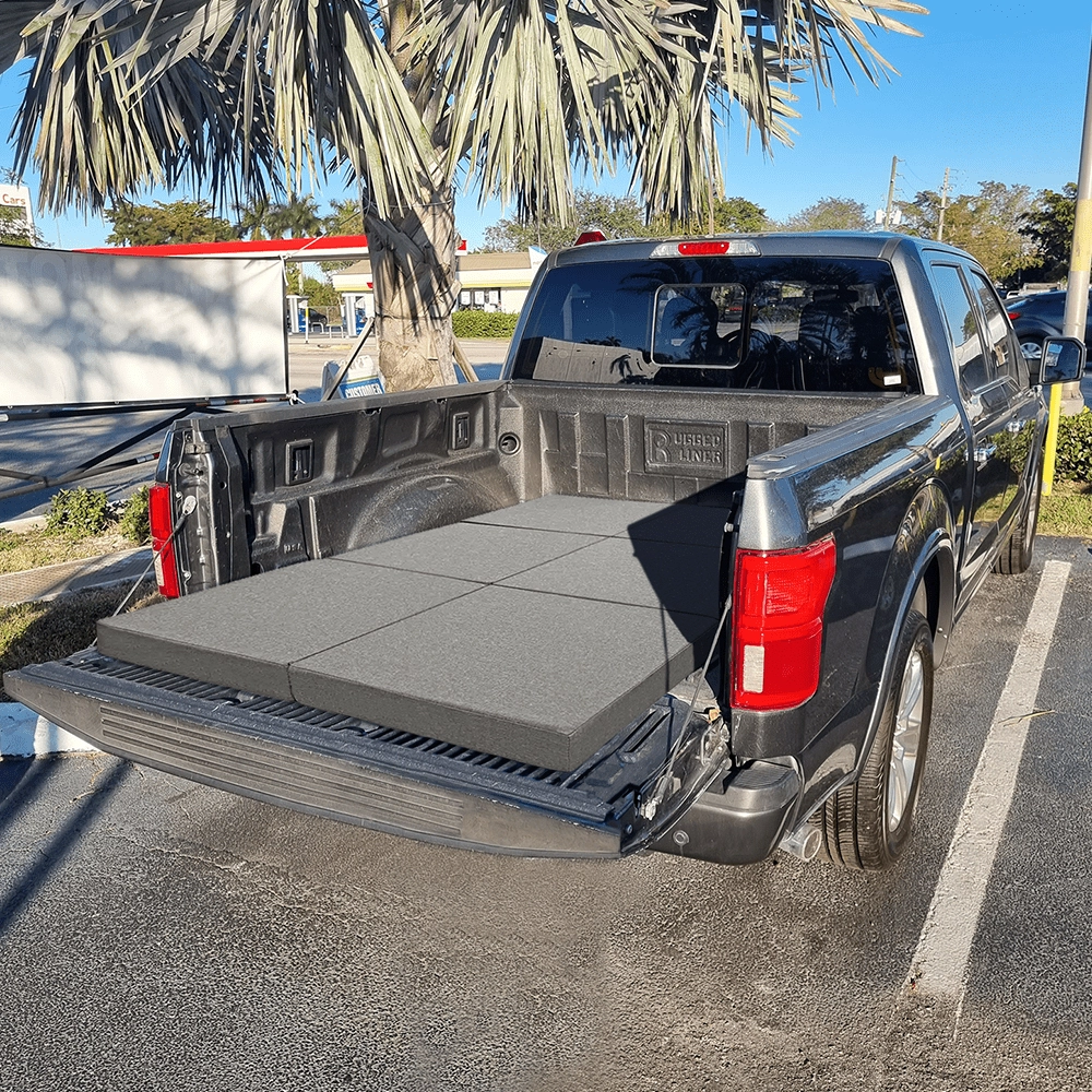 K'Foam set van 6 universele camper 8 cm vouwmatrassen