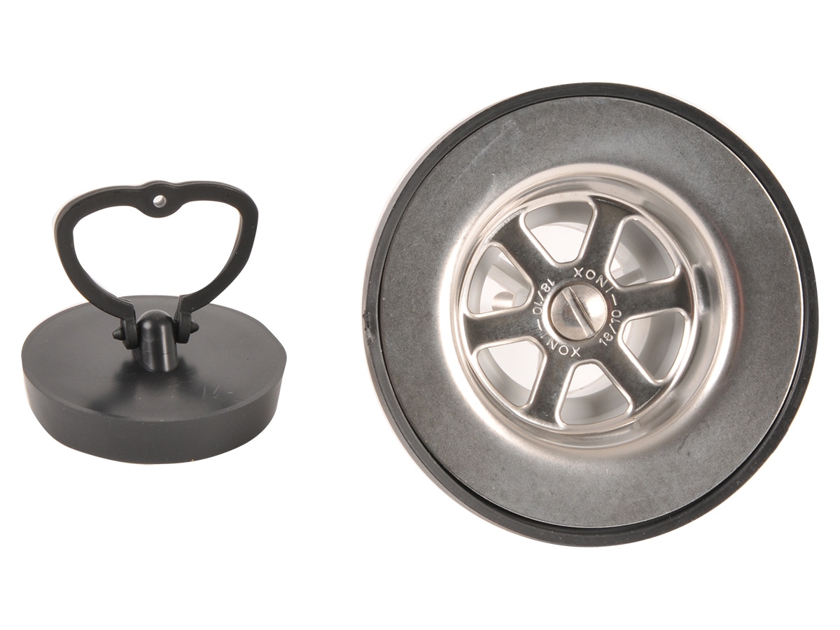 CAN rechte afvoerplug met afsluitdop