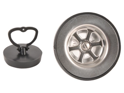 CAN rechte afvoerplug met afsluitdop