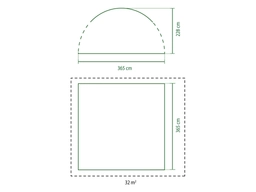 Coleman Event Shelter L partytent