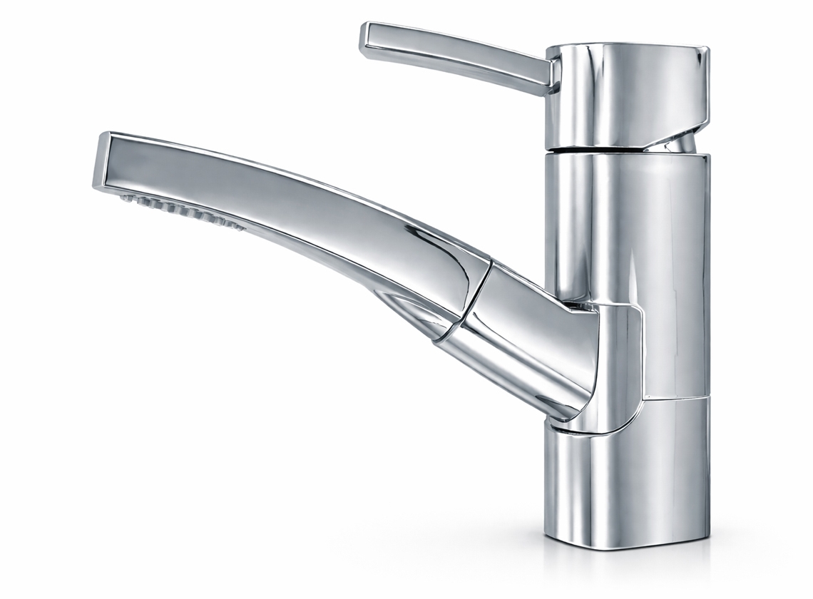 Comet Capri waterkraan met uittrekbare douche