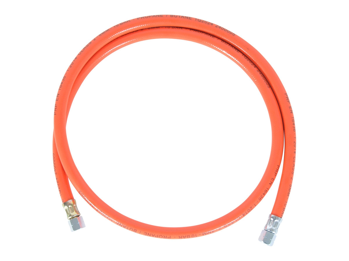 Obelink gasslang 1/4" links - 1,50 meter