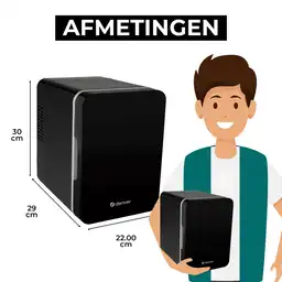 Denver MFR404 Mini Koelkast met auto-adapter