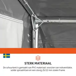 Campout Stella Nova schuurtent - Grey