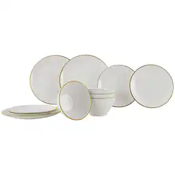Gimex Linea Line 12-delig serviesset - Gold