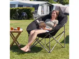 TRVLMORE Comfort Moon XL campingstoel - Black