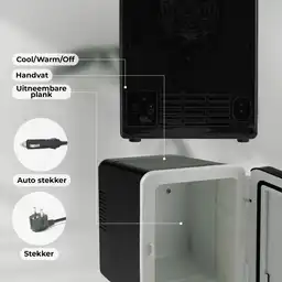 Denver MFR404 Mini Koelkast met auto-adapter