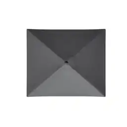 LifeGoods 200 x 125 cm parasol met hoes - Dark Grey