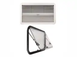 DWS Camping 1200 x 500 mm klapraam met combihor - Transparent