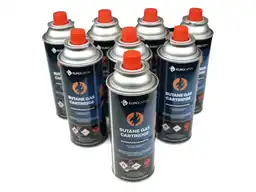 Eurocatch 227 gram gas cartridge - Set van 8