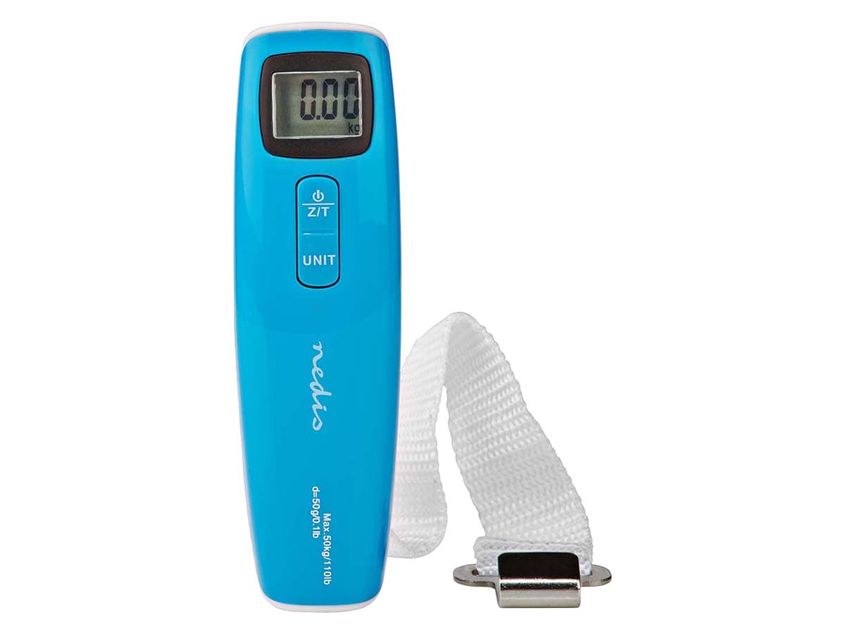 Nedis SCLU112BU digitale bagageweegschaal