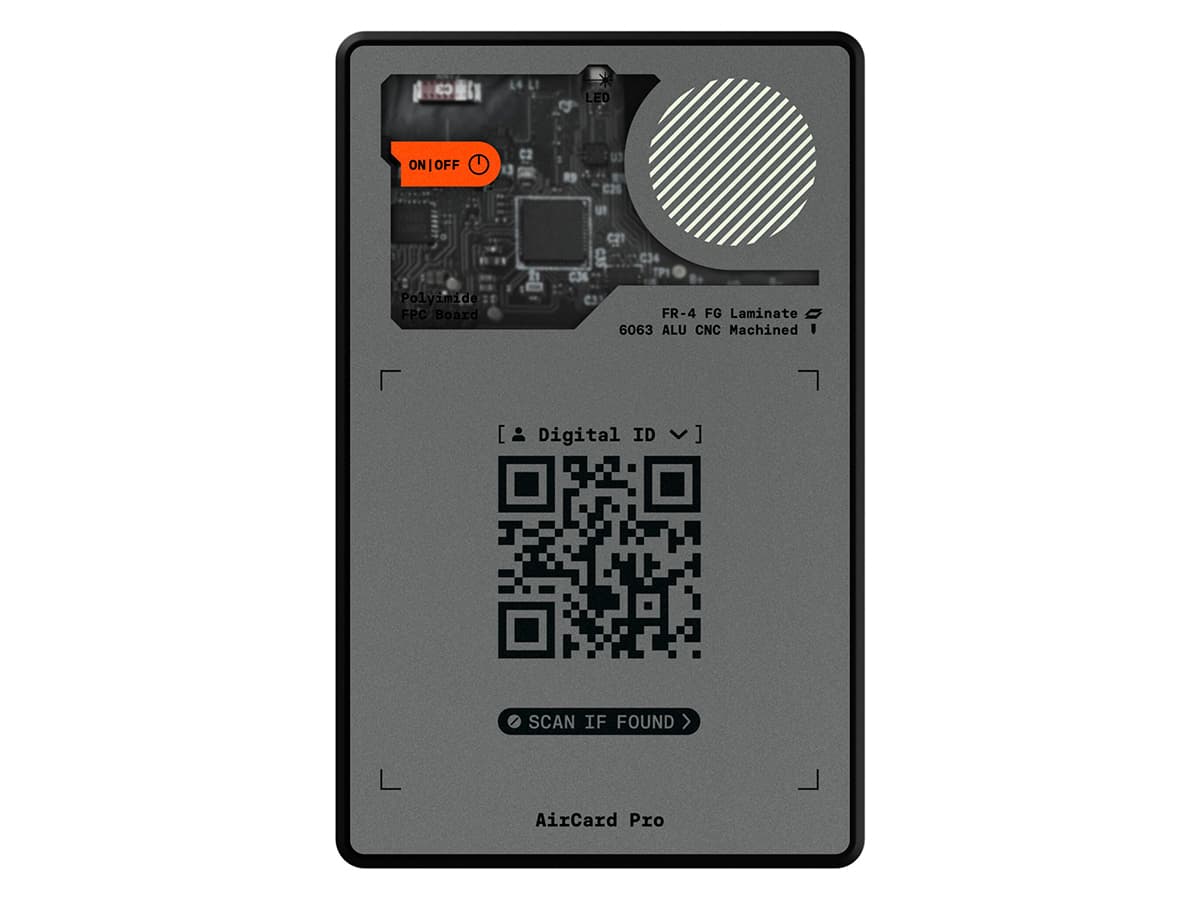 Rolling Square AirCard Pro Dual Bluetooth Tracker