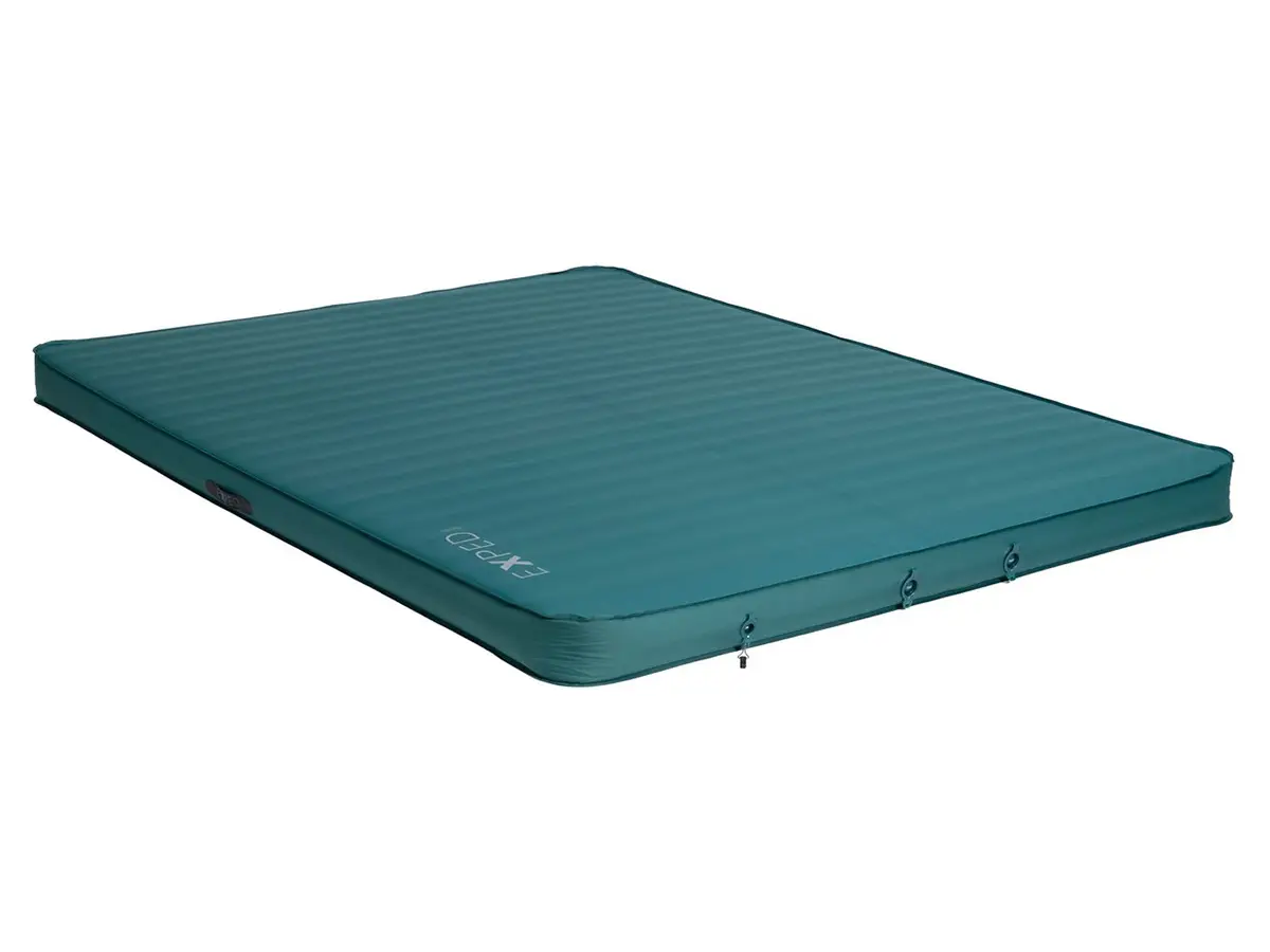 Exped MegaMat Duo Queen self inflating slaapmat - Cypress Green