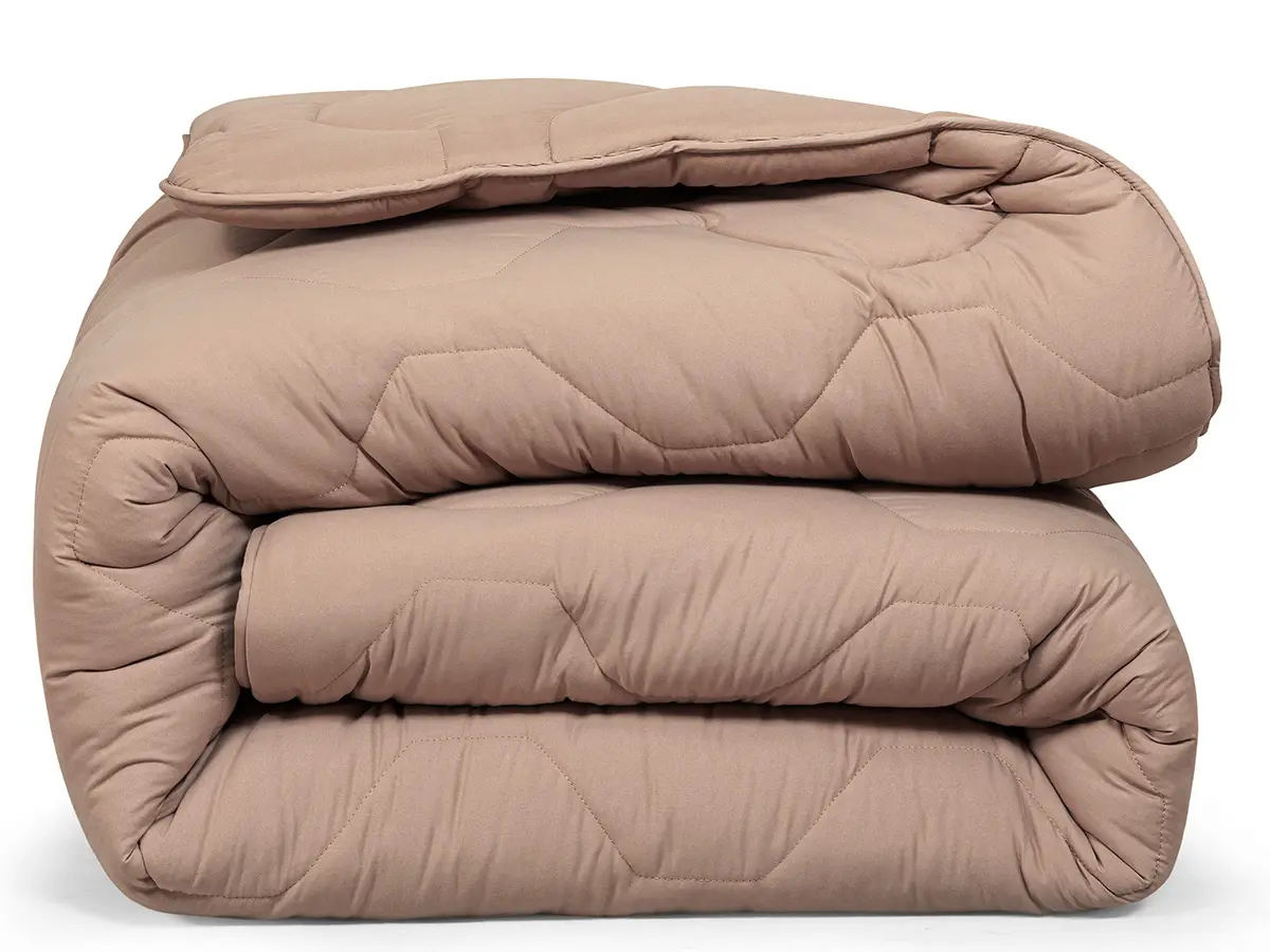 DoubleDry Taupe dekbed - 240 x 200 cm