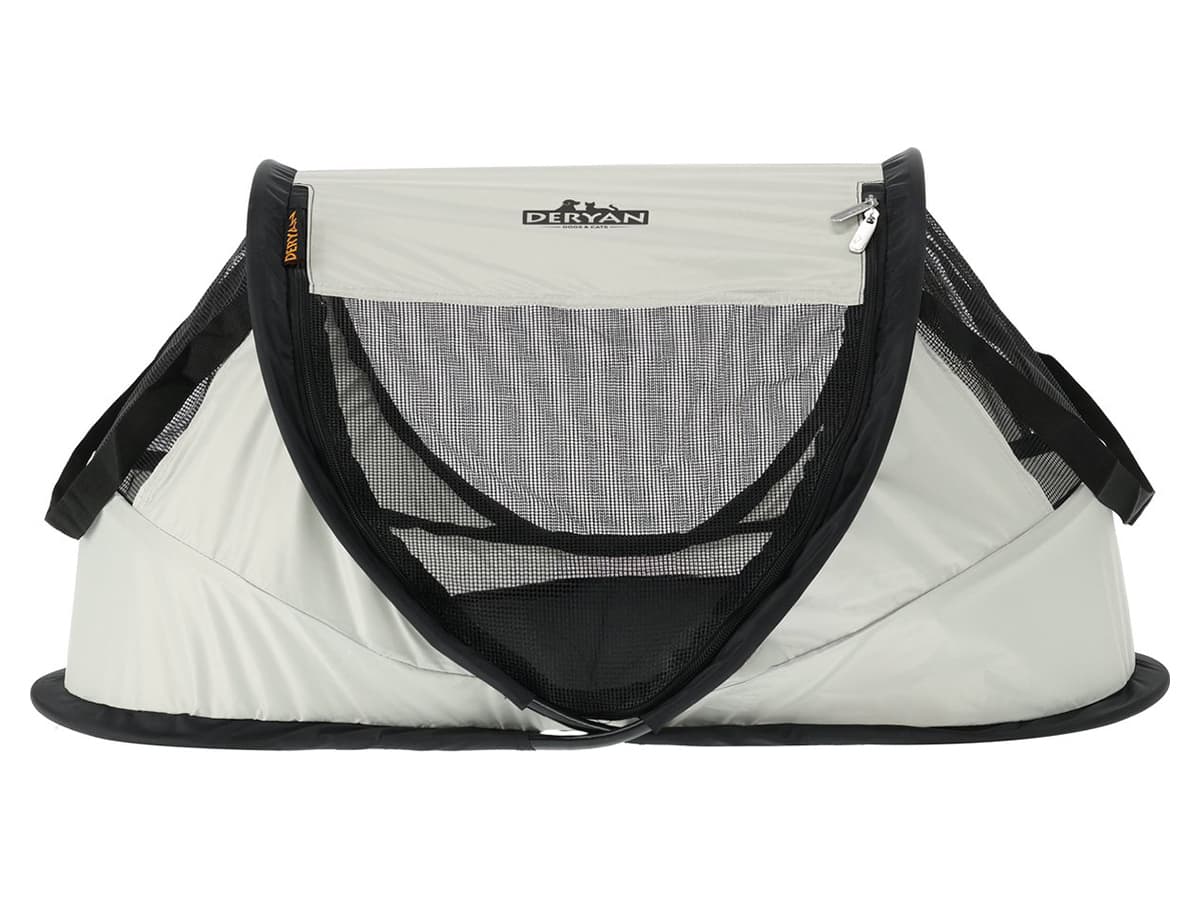 Deryan Dogs & Cats Luxe Pet Travel-Cot opvouwbare bench - Small