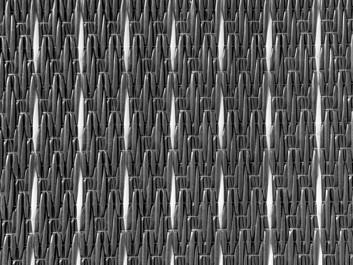 Brunner Balmat 250x600 voortenttapijt - black/white