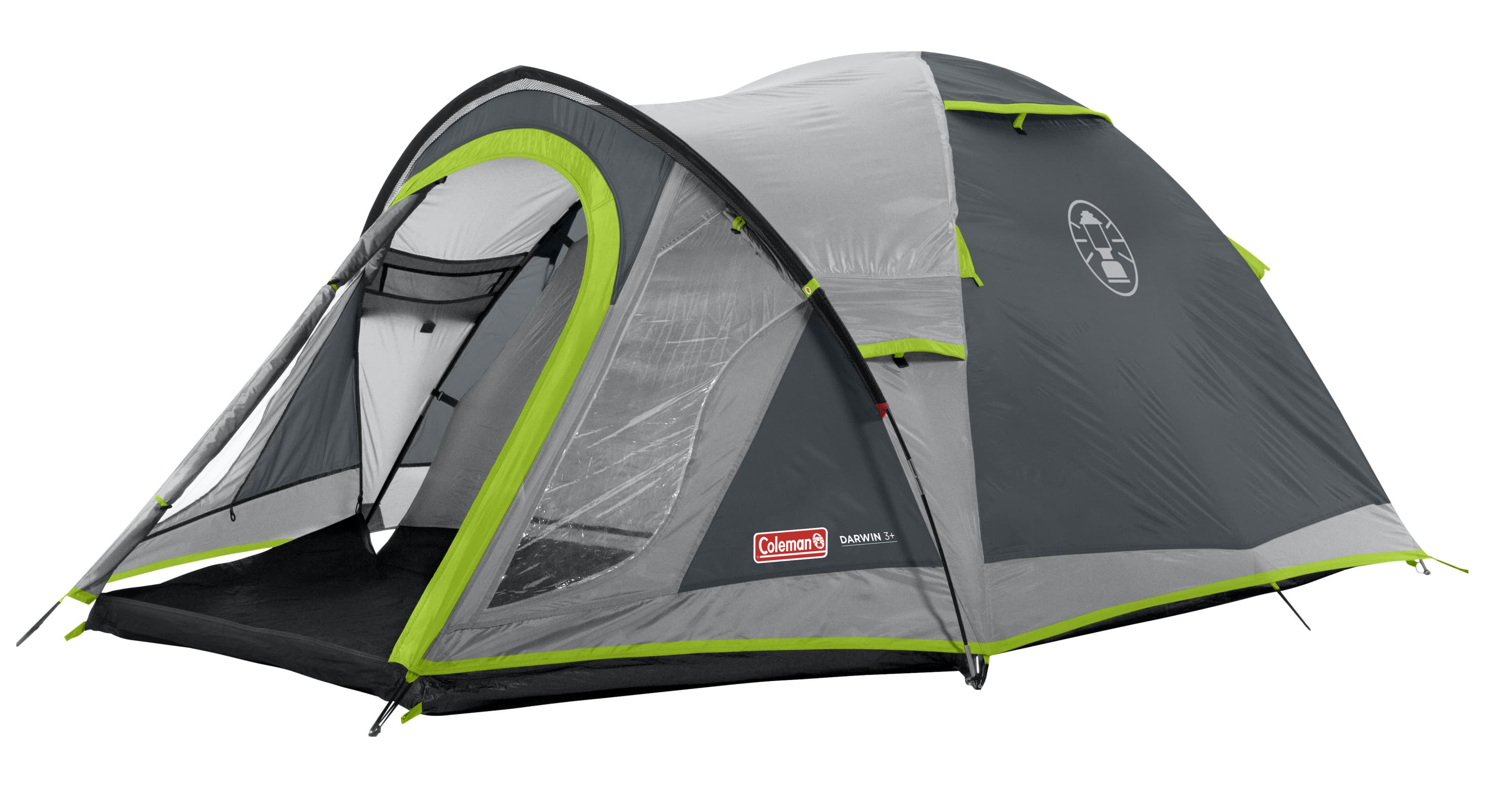 Coleman Darwin 3 Plus Grey koepeltent