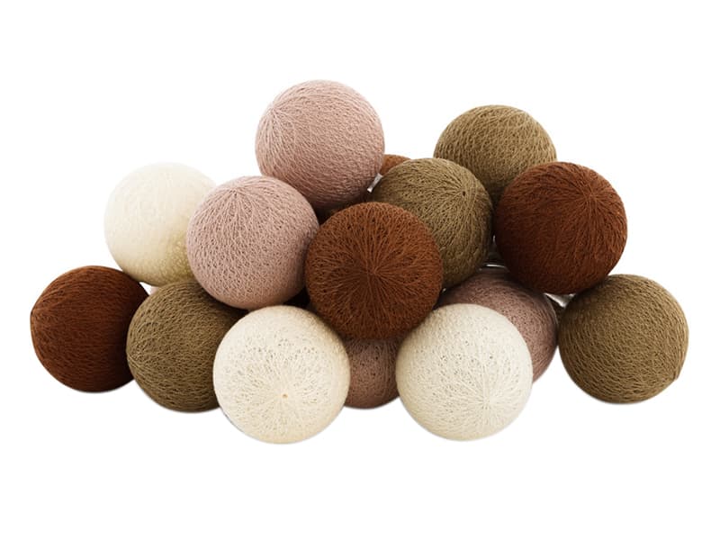 Cotton Ball Lights Outdoor starter kit lichtslinger - Terraza