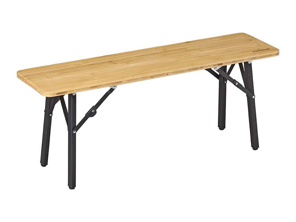 Campout 100 x 27 cm bamboe campingbank - Set van 2