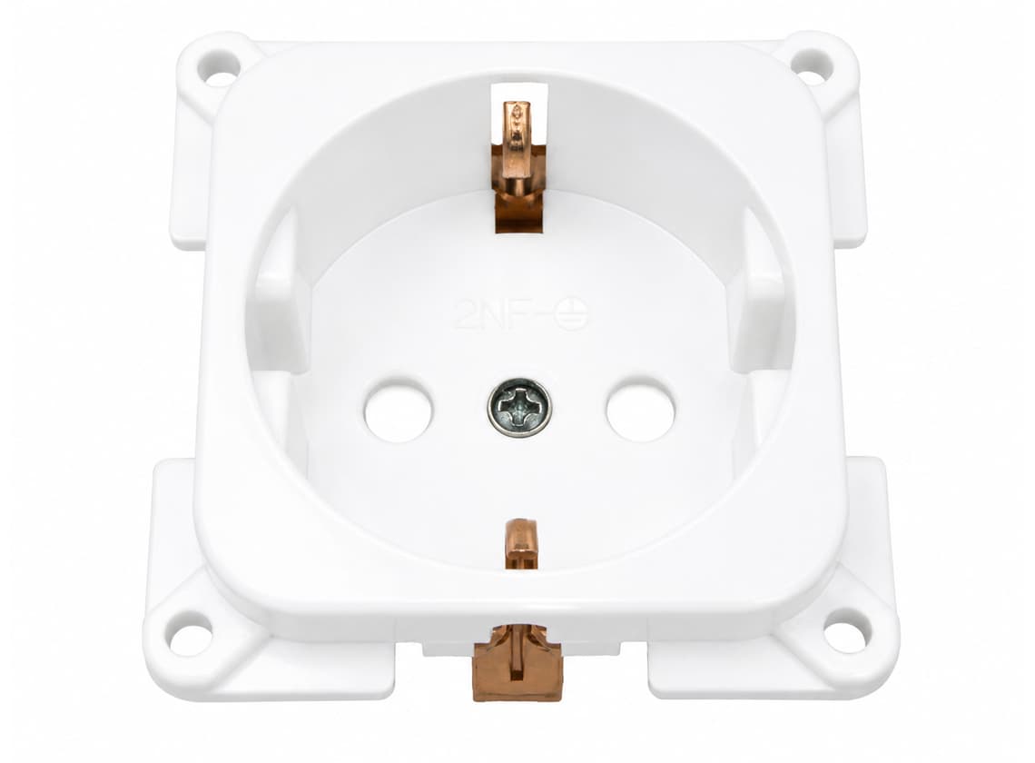 HABA C-line wandcontactdoos - white