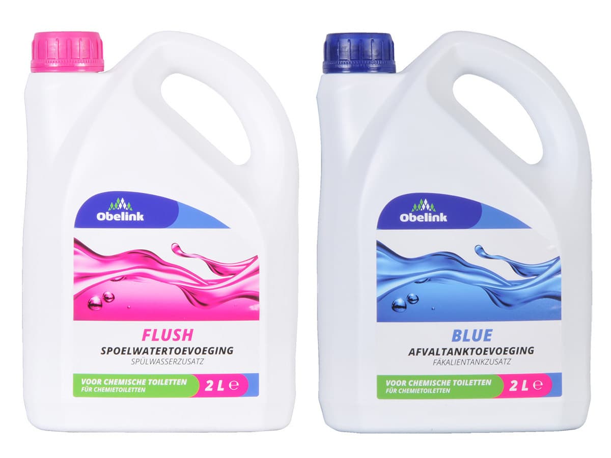 Obelink Blue Toilet afvaltank- en Flush 2.0 spoelwatertoevoeging