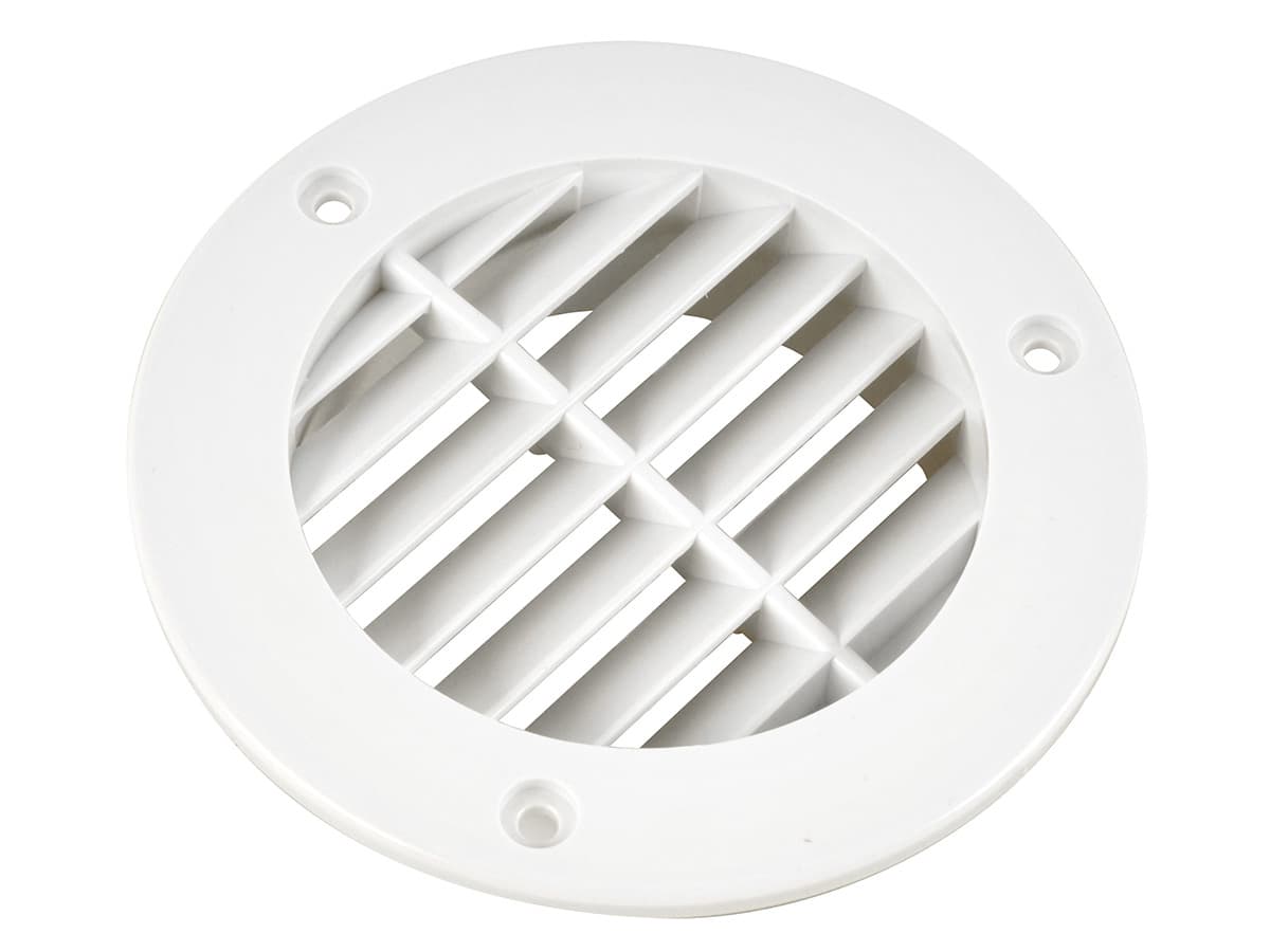 Ventilatierooster met lamellen