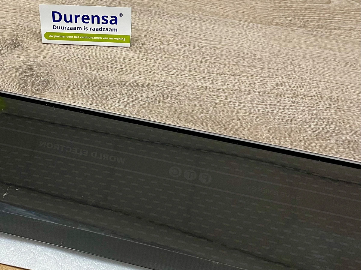 Durensa vloerverwaming met isolatie en schakelaar - 80 x 140 cm