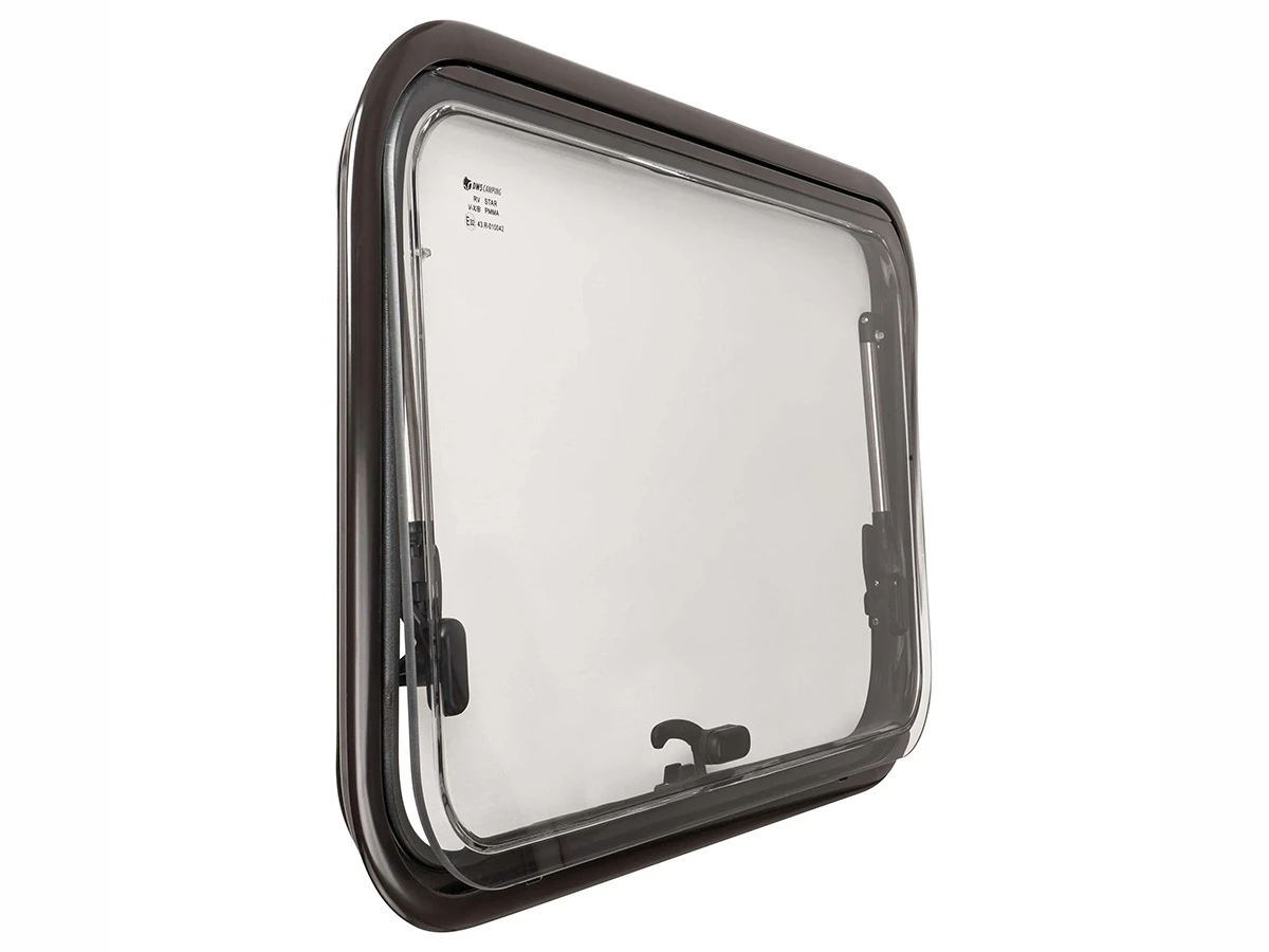 DWS Camping 1200 x 500 mm klapraam met combihor - Transparent