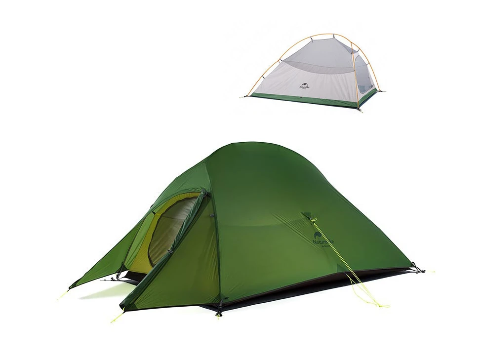 Naturehike Cloud Up 2 Upgraded 2 persoons tent - White - Obelink.nl