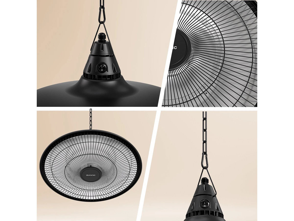 Auronic infrarood hangende terrasverwarmer - 1500 Watt