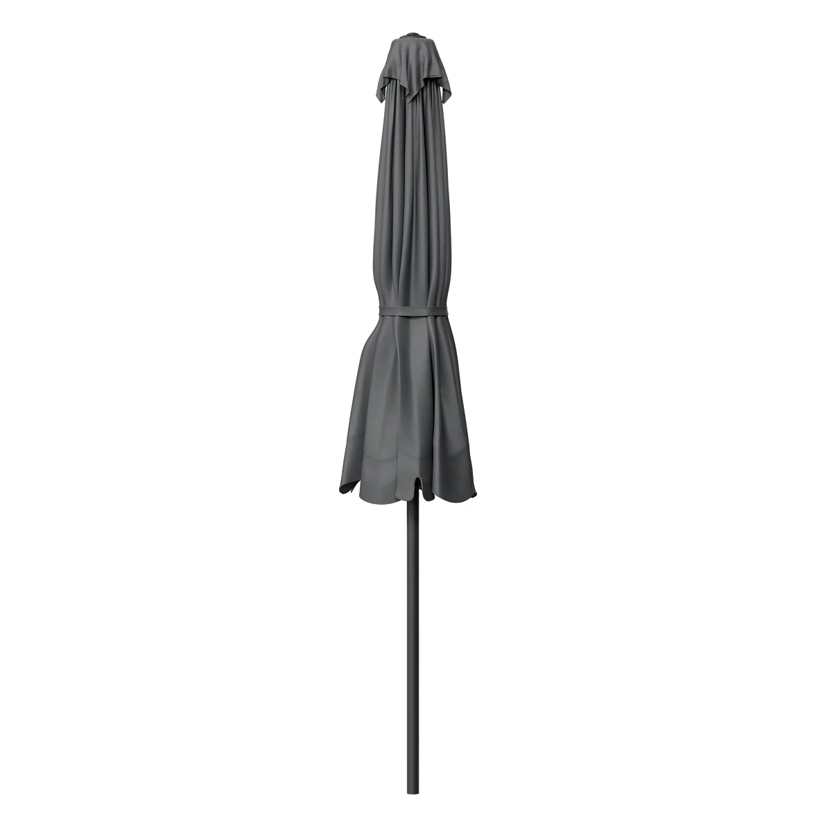 LifeGoods 200 x 125 cm parasol met hoes - Dark Grey