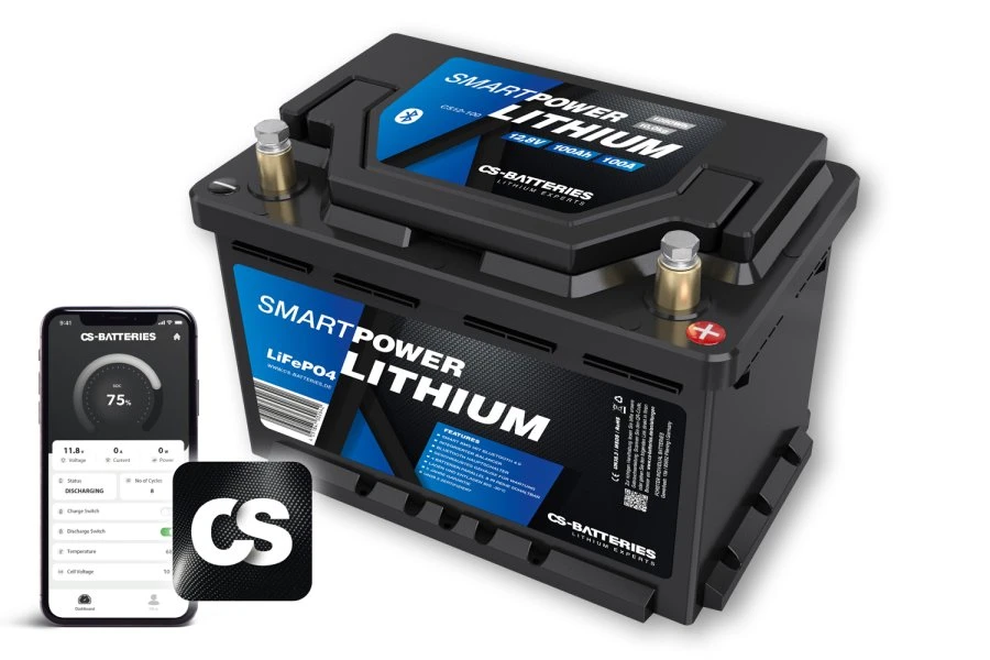 Smart Power Lithium Camper accu - 100 Ah - Obelink.nl