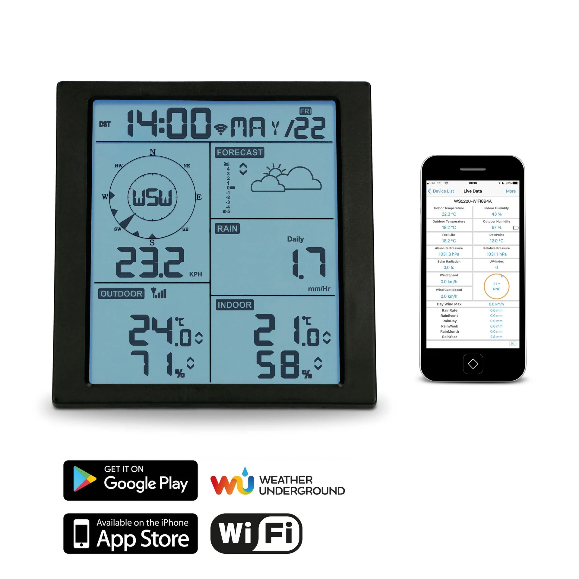 Alecto ws5200 weerstation