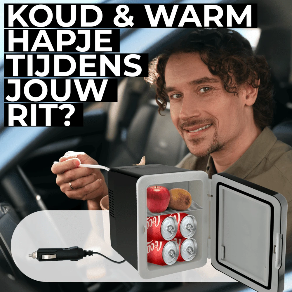 Denver MFR404 Mini Koelkast met auto-adapter