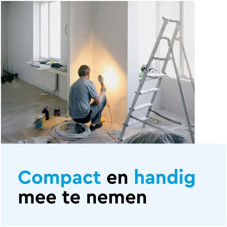 BRASQ 30 meter verlengsnoer met randaarde - White