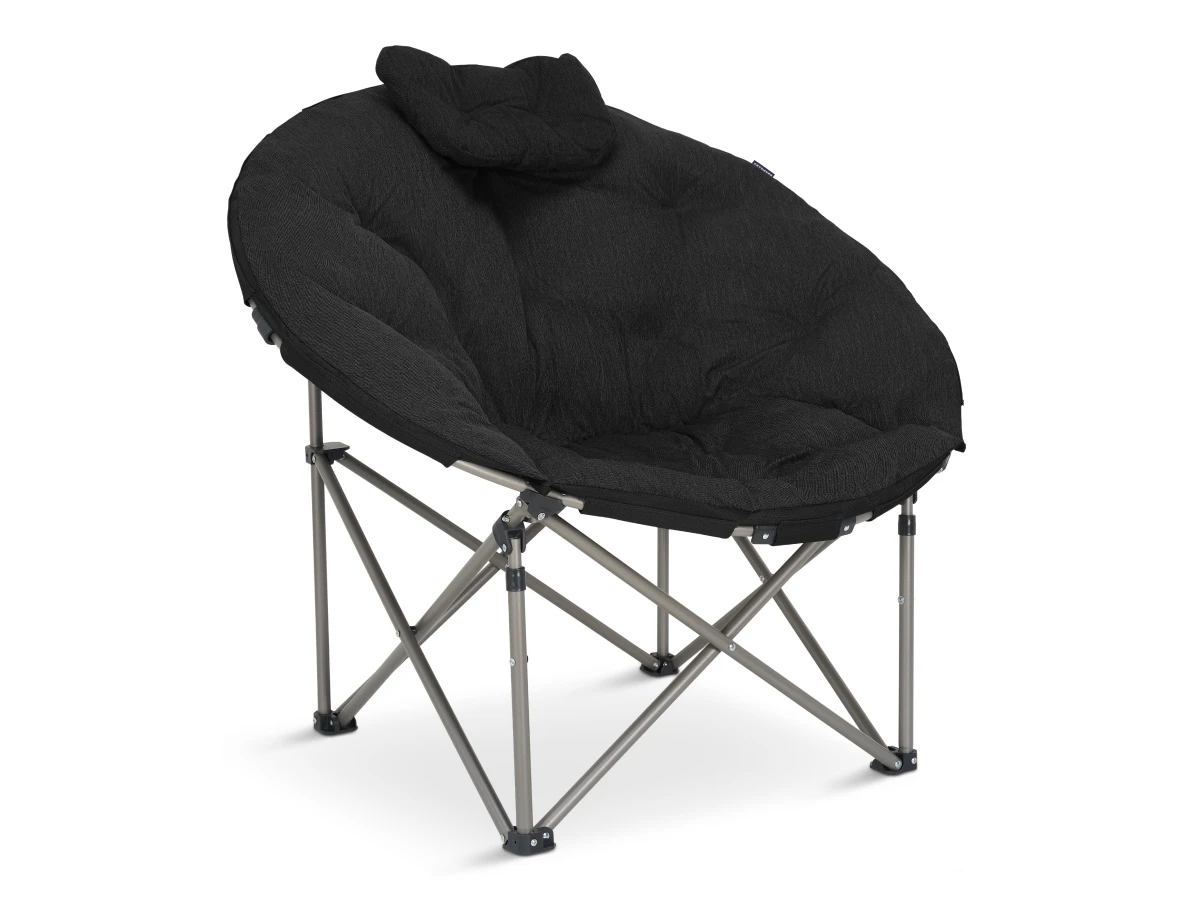 TRVLMORE Comfort Moon XL campingstoel - Black