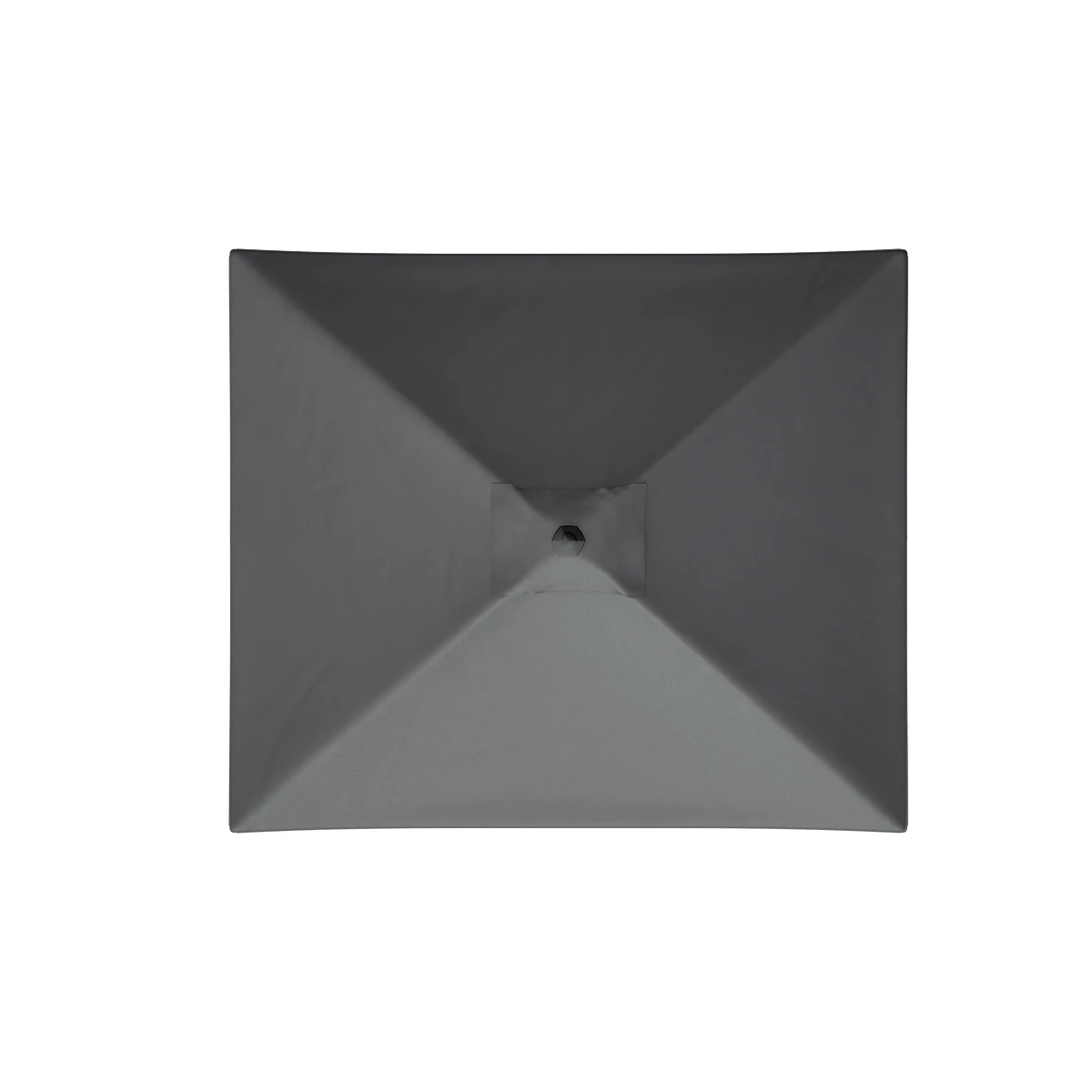 LifeGoods 200 x 125 cm parasol met hoes - Dark Grey