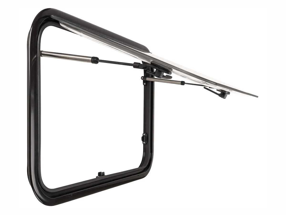 DWS Camping 1200 x 500 mm klapraam met combihor - Transparent