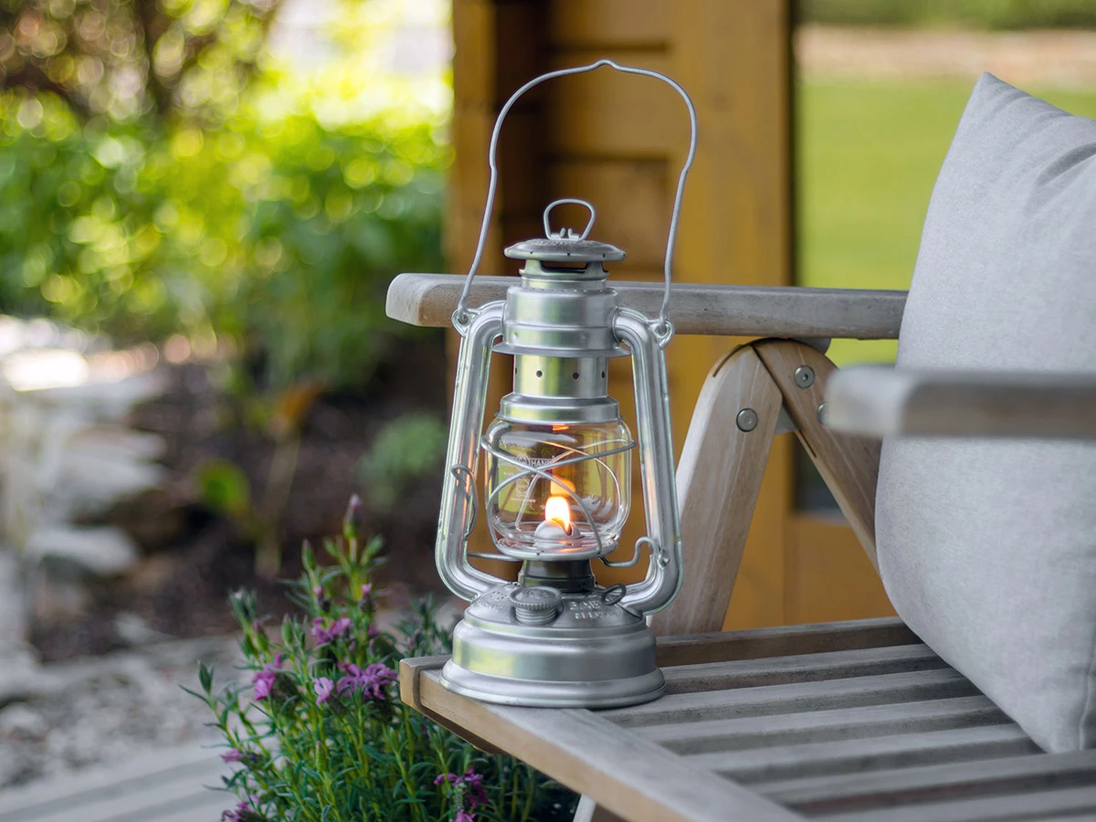 Feuerhand Baby Special 276 Zink stormlamp - Obelink.nl
