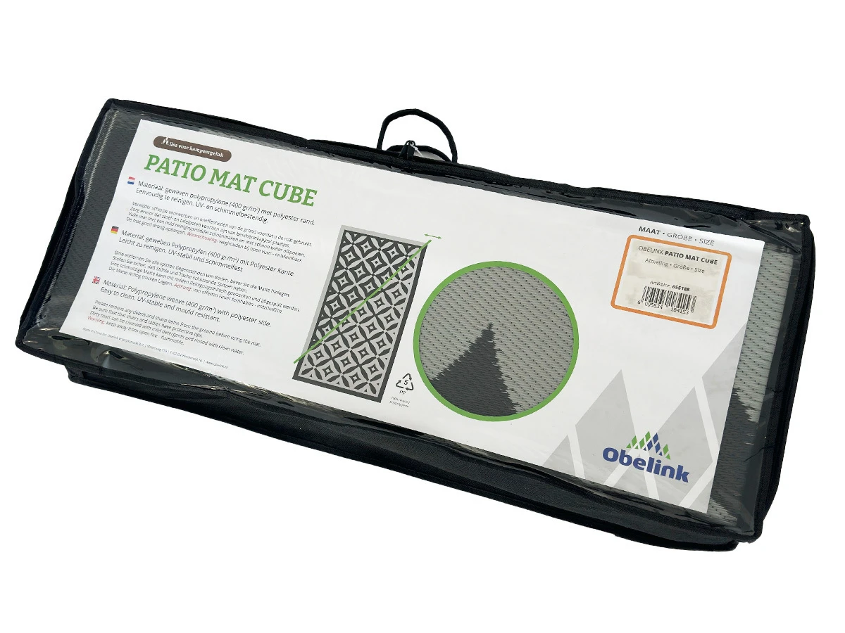 Obelink Patio Mat Cube 440 x 290 cm tenttapijt