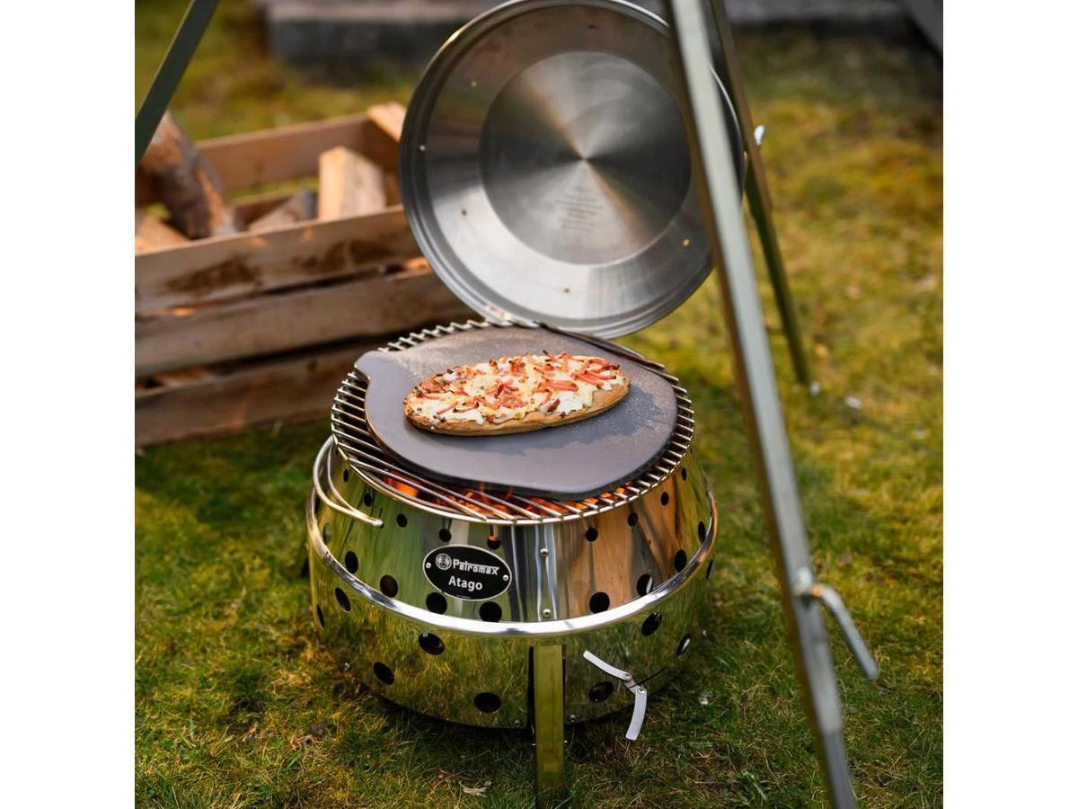 Petromax Atago RVS grilldeksel - Obelink.nl