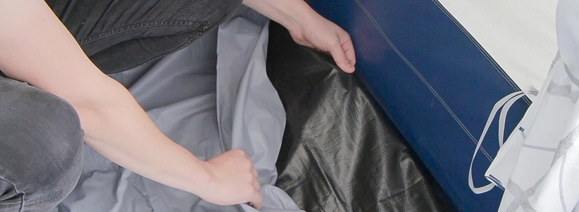 Wel of geen grondzeil onder de tent?