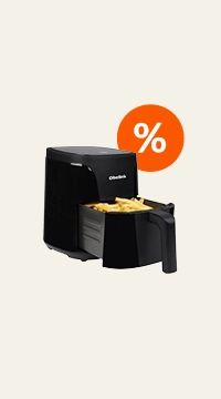 zwarte airfryer aanbieding