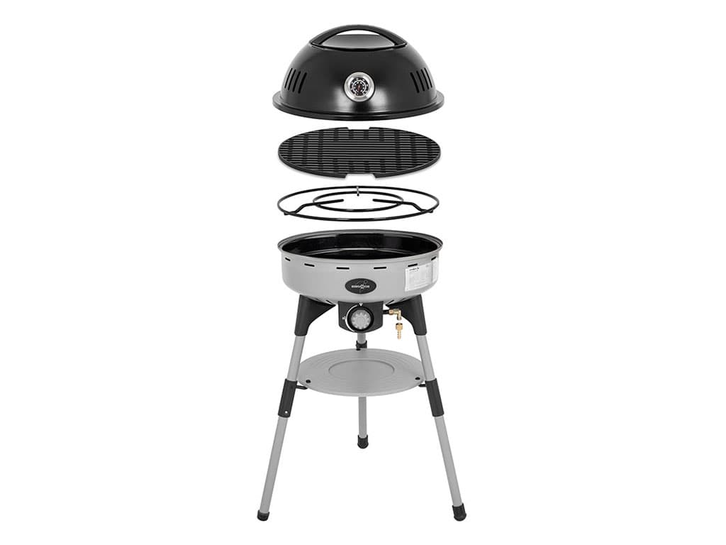 Devil BBQruiser HT Roundgrid 30 draagbare gasbarbecue