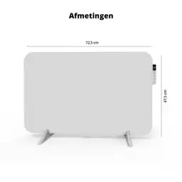 FlinQ 450 watt Slimme Infrarood verwarming - wit